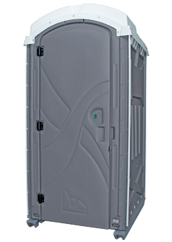 PolyPortable Restroom - Port a Potty - Gray Axxis PPAX-05